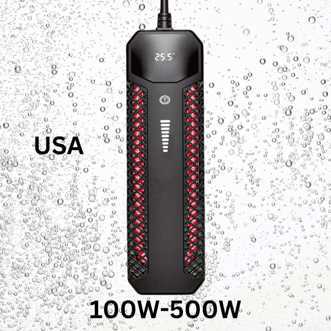 Adjustable Carbon Aquarium Heater 100W-500W (USA 110V)